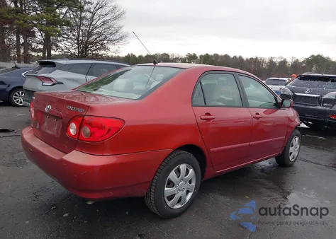 2006 Toyota Corolla Le z USA, uszkodzony, nr VIN 2T1BR32EX6C682229